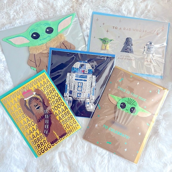 NWT PAPYRUS STAR WARS BIRTHDAY CARD BUNDLE - Picture 4 of 15